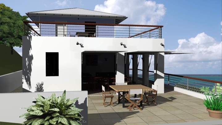 Maison d'architecte en Martinique