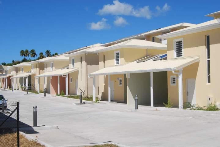 Logements sociaux St Pierre Martinique