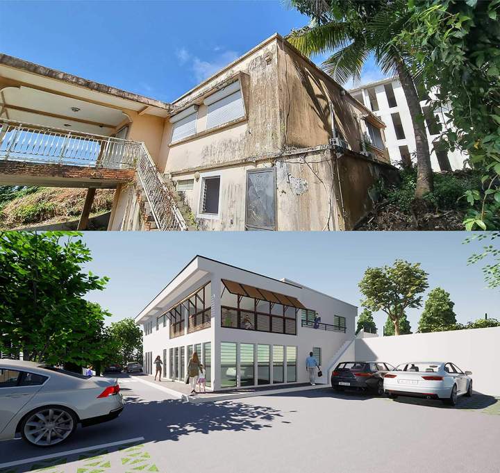 Travaux architecturaux Martinique